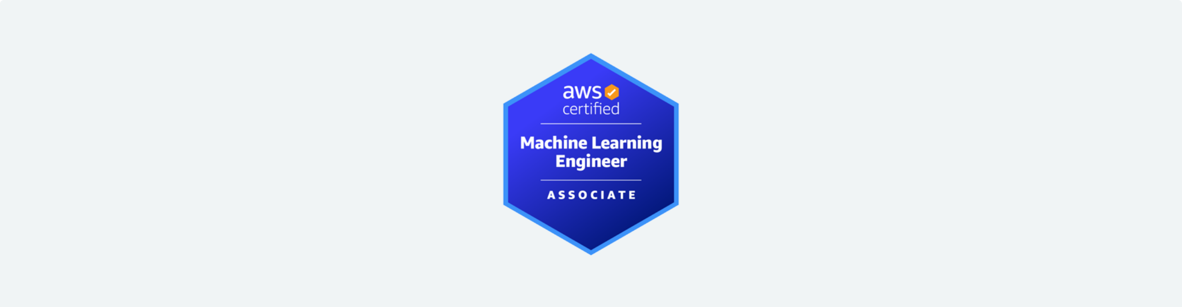 AWS Certified Machine Learning Engineer - Associate のバッジ